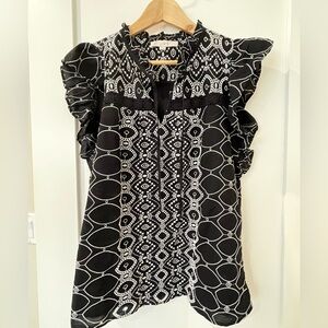 Black Eyelet Tank from Loft